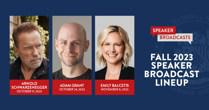 Spring 2023 Speaker Broadcast Lineup